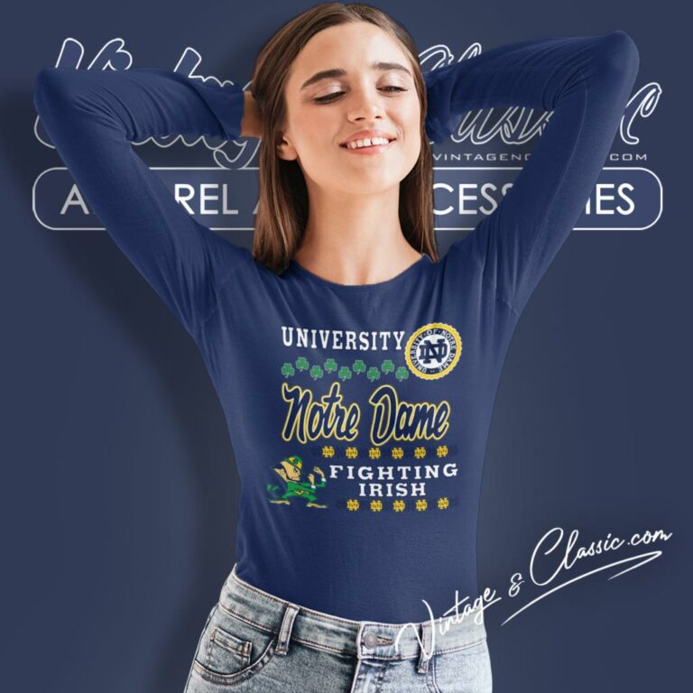 University Of Notre Dame Fighting Irish Ncaa Long Sleeve Tee 1 University Of Notre Dame Fighting Irish Ncaa Long Sleeve Tee 1