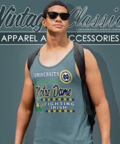 University Of Notre Dame Fighting Irish NCAA Shirt 4 University Of Notre Dame Fighting Irish Ncaa Tank Top Racerback 1