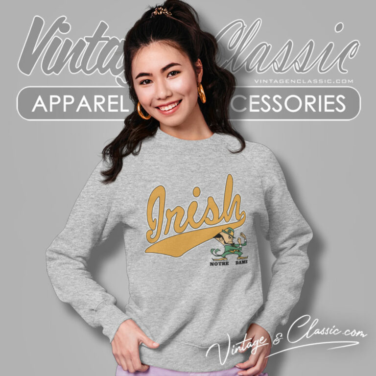 University Of Notre Dame Galt Sand Sweatshirt University Of Notre Dame Galt Sand Sweatshirt