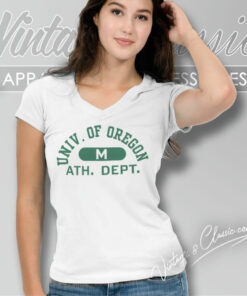 University Of Oregon Ath Dept Shirt 5 University Of Oregon Ath Dept V Neck TShirt