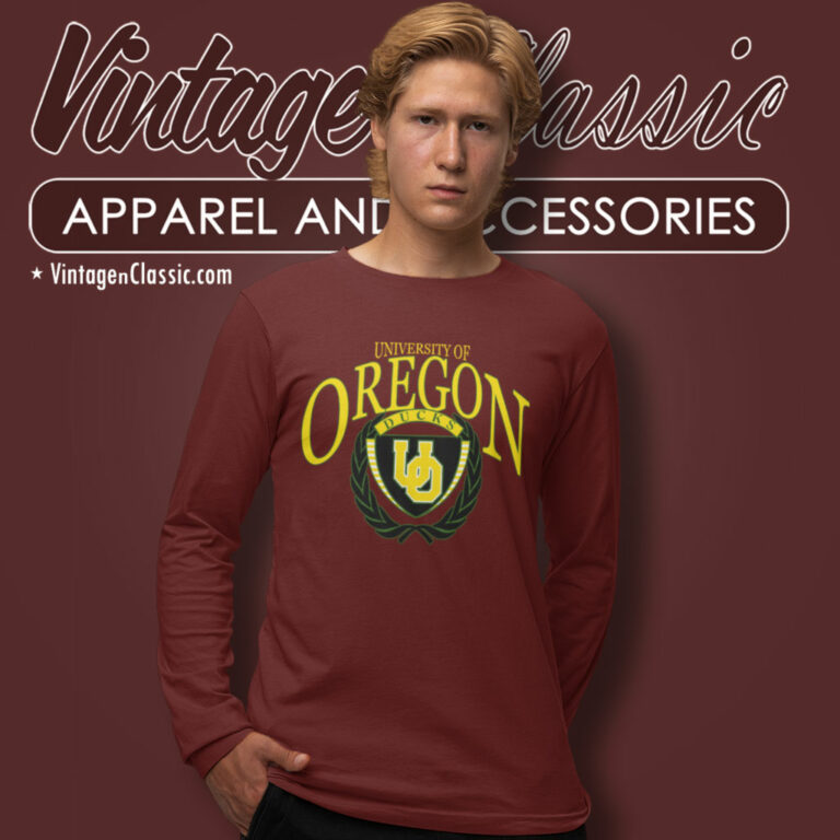 University Of Oregon Ducks Football Team Long Sleeve Tee University Of Oregon Ducks Football Team Long Sleeve Tee