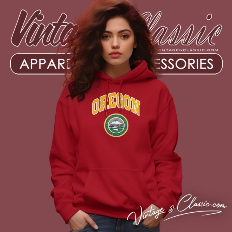 University Of Oregon Eugene Logo Hoodie University Of Oregon Eugene Logo Hoodie