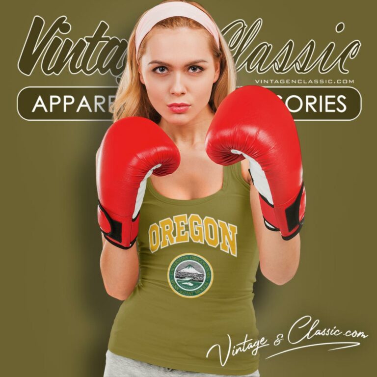 University Of Oregon Eugene Logo Tank Top Racerback University Of Oregon Eugene Logo Tank Top Racerback