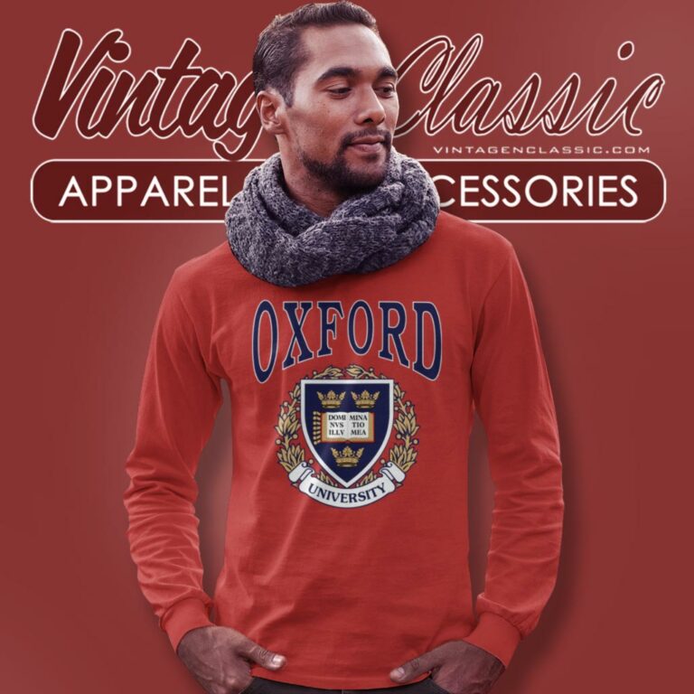 University Of Oxford Long Sleeve Tee University Of Oxford Long Sleeve Tee