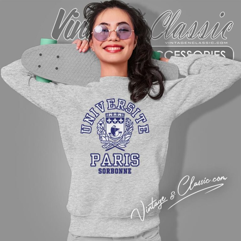 University Of Paris France Sorbonne Sweatshirt University Of Paris France Sorbonne Sweatshirt