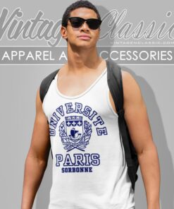 University Of Paris France Sorbonne Tank Top Racerback