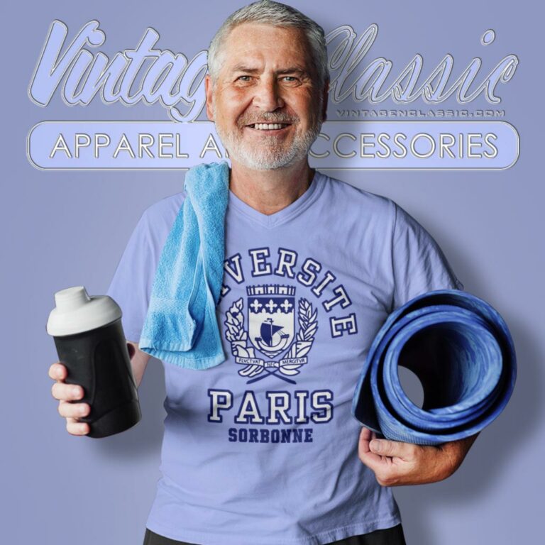 University Of Paris France Sorbonne V Neck TShirt University Of Paris France Sorbonne V Neck TShirt