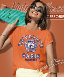 University Of Paris France Sorbonne Women T Shirt