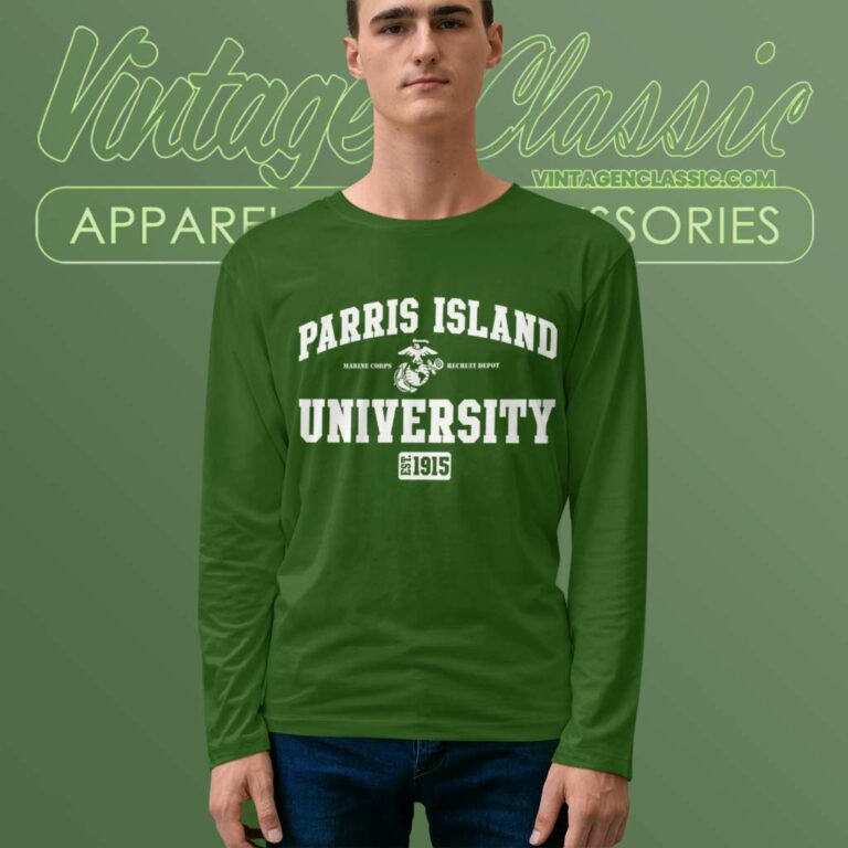 University Of Parris Island Long Sleeve Tee University Of Parris Island Long Sleeve Tee