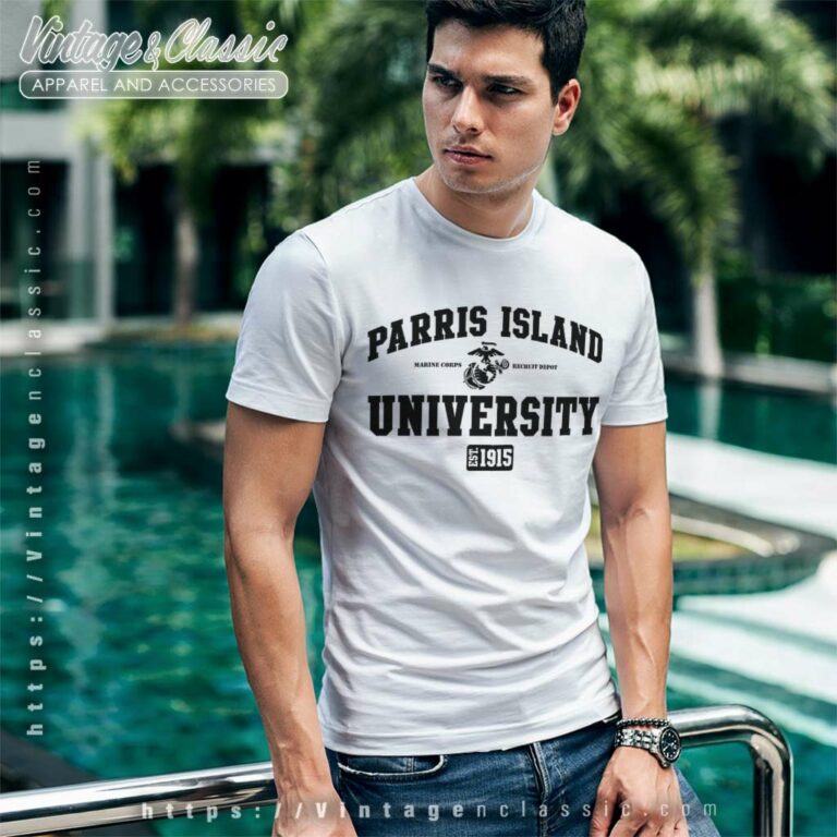 University Of Parris Island T Shirt University Of Parris Island T Shirt