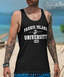 University Of Parris Island Tank Top Racerback