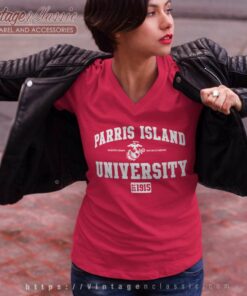 University Of Parris Island V Neck TShirt