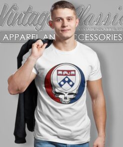 University Of Pennsylvania Grateful Dead Steal Face T Shirt