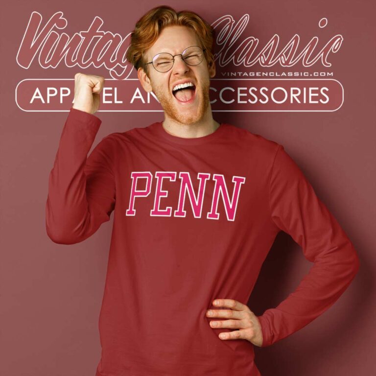 University Of Pennsylvania U Penn Long Sleeve Tee University Of Pennsylvania U Penn Long Sleeve Tee