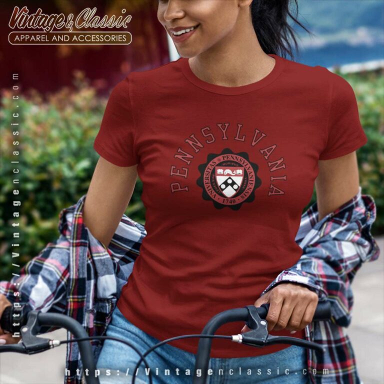 University Of Pennsylvania Women TShirt University Of Pennsylvania Women TShirt