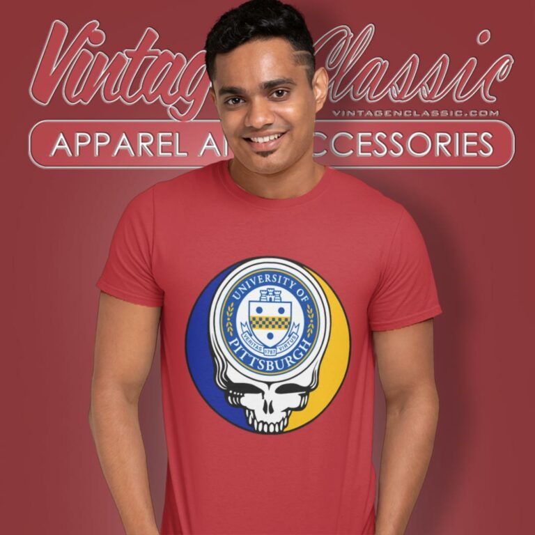 University Of Pittsburgh Grateful Dead Steal Your Face T Shirt University Of Pittsburgh Grateful Dead Steal Your Face T Shirt