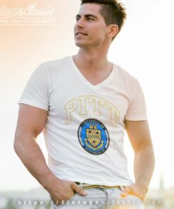 University Of Pittsburgh V Neck TShirt