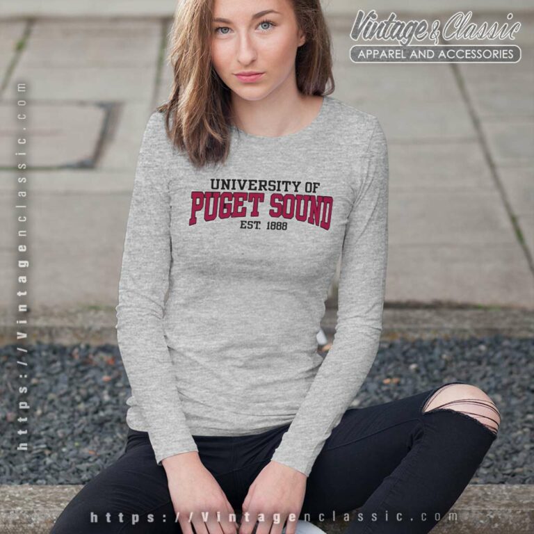 University Of Puget Sound Long Sleeve Tee University Of Puget Sound Long Sleeve Tee