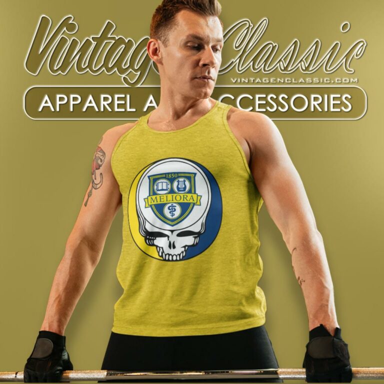 University Of Rochester Grateful Dead Steal Your Face Tank Top Racerback University Of Rochester Grateful Dead Steal Your Face Tank Top Racerback