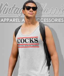 University Of South Carolina Cocks Shirt 4 University Of South Carolina Cocks Tank Top Racerback