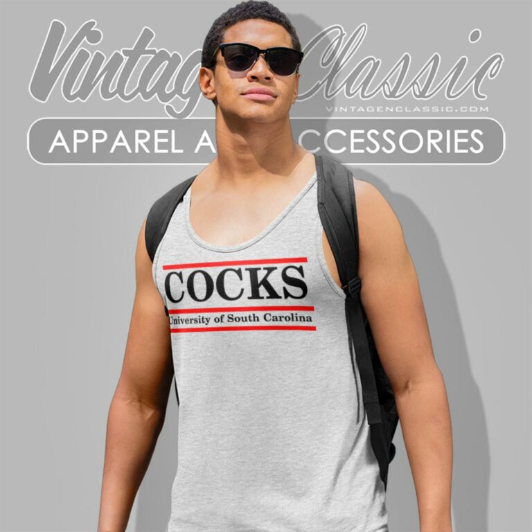University Of South Carolina Cocks Tank Top Racerback University Of South Carolina Cocks Tank Top Racerback