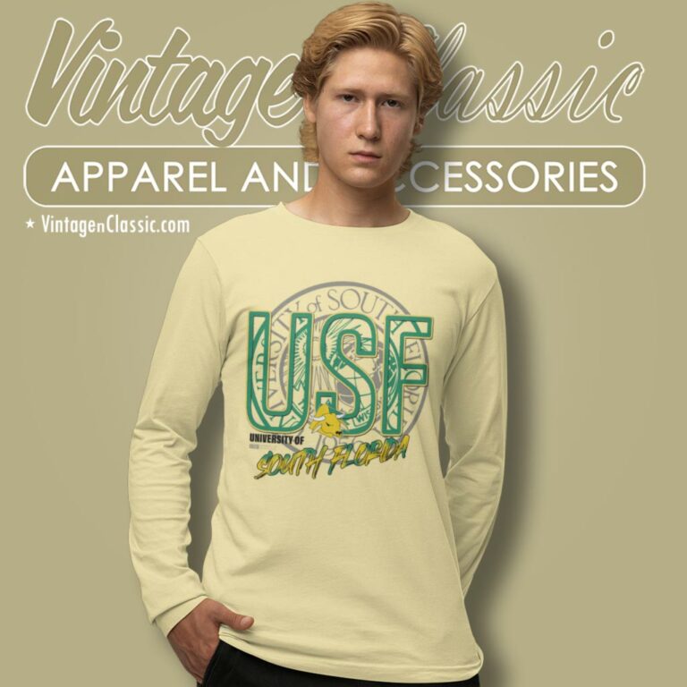 University Of South Florida Bulls Long Sleeve Tee University Of South Florida Bulls Long Sleeve Tee