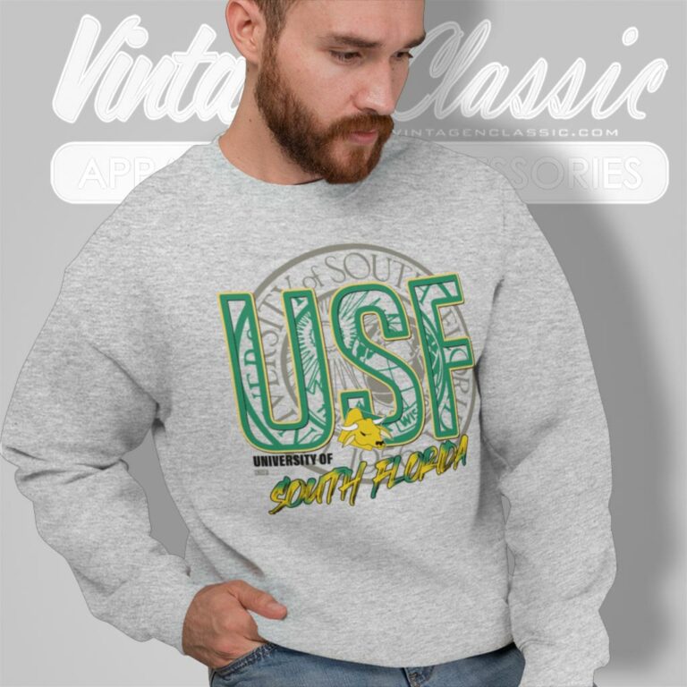 University Of South Florida Bulls Sweatshirt University Of South Florida Bulls Sweatshirt