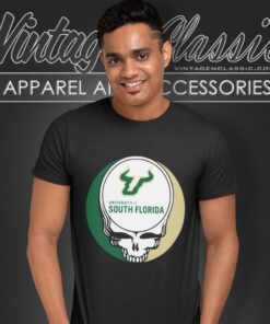 University Of South Florida Grateful Dead Steal Your Face T Shirt