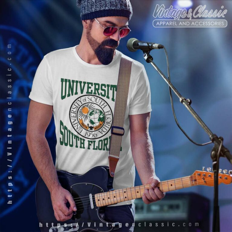 University Of South Florida Logo Vintage T Shirt University Of South Florida Logo Vintage T Shirt