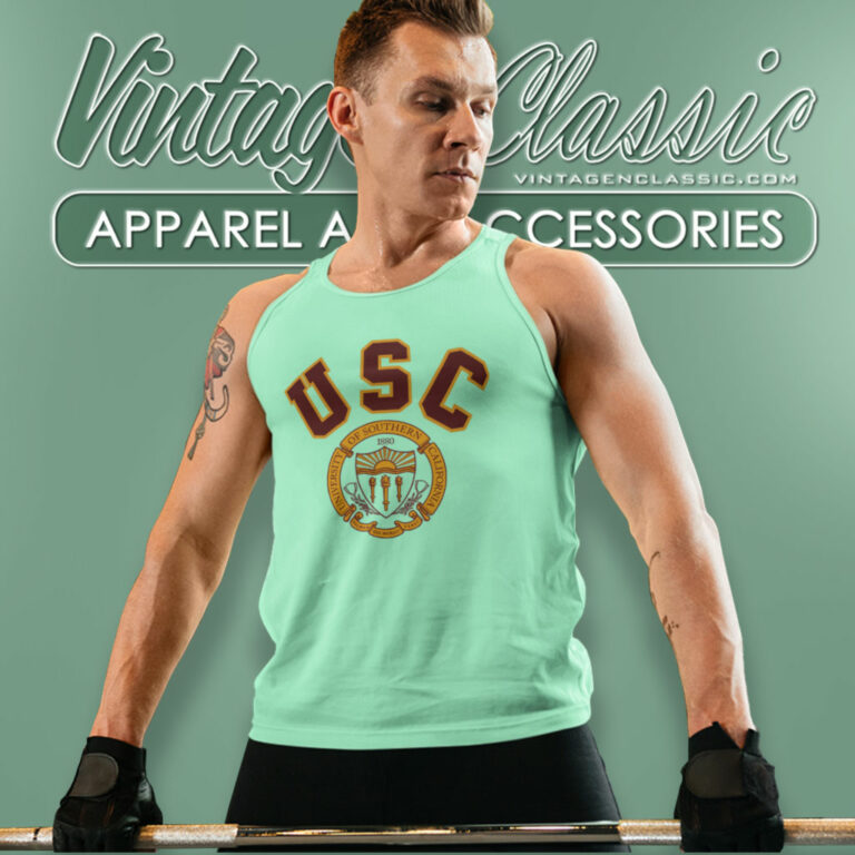 University Of Southern California Tank Top Racerback University Of Southern California Tank Top Racerback