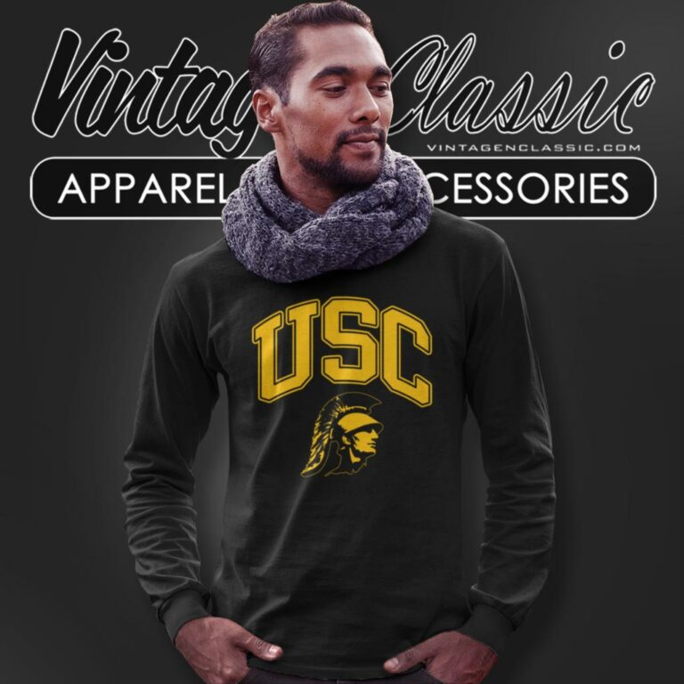 University Of Southern California Usc Long Sleeve Tee University Of Southern California Usc Long Sleeve Tee