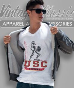 University Of Southern California Usc Trojans V Neck TShirt