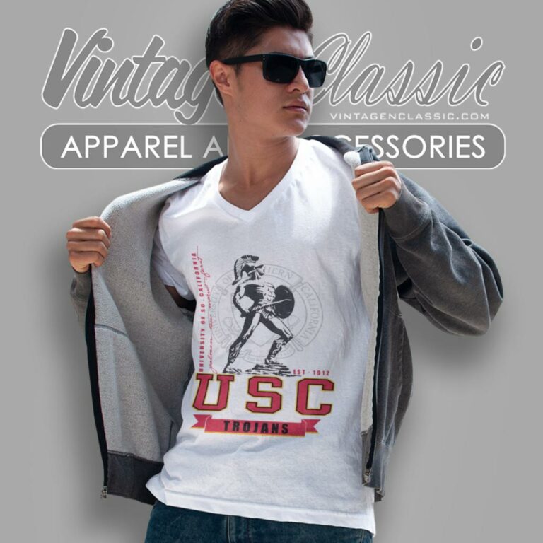 University Of Southern California Usc Trojans V Neck TShirt University Of Southern California Usc Trojans V Neck TShirt