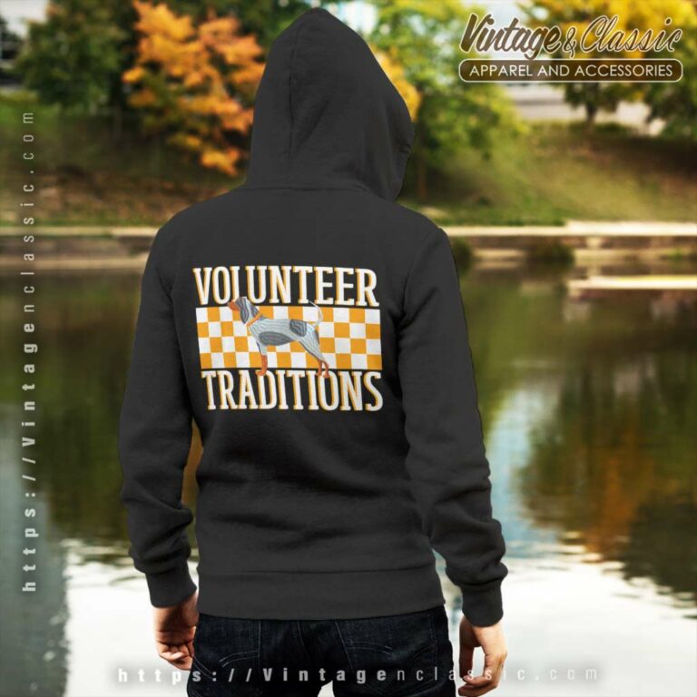 University Of Tennessee Shirt Volunteer Traditions Bluetick Smokey Men Hoodie Back Side University Of Tennessee Shirt Volunteer Traditions Bluetick Smokey Men Hoodie Back Side