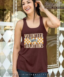 University Of Tennessee Shirt Volunteer Traditions Bluetick Smokey Tank Top Racerback