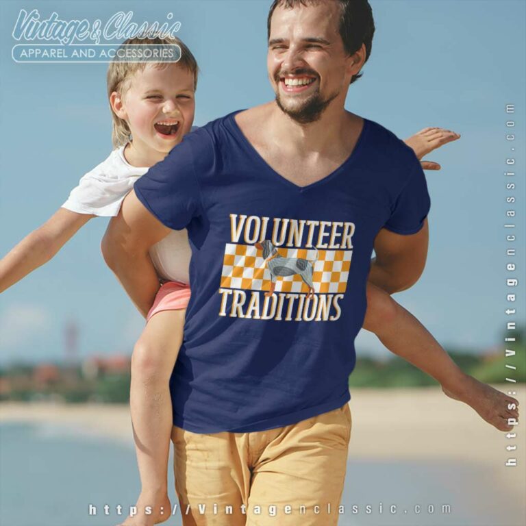 University Of Tennessee Shirt Volunteer Traditions Bluetick Smokey V Neck TShirt University Of Tennessee Shirt Volunteer Traditions Bluetick Smokey V Neck TShirt