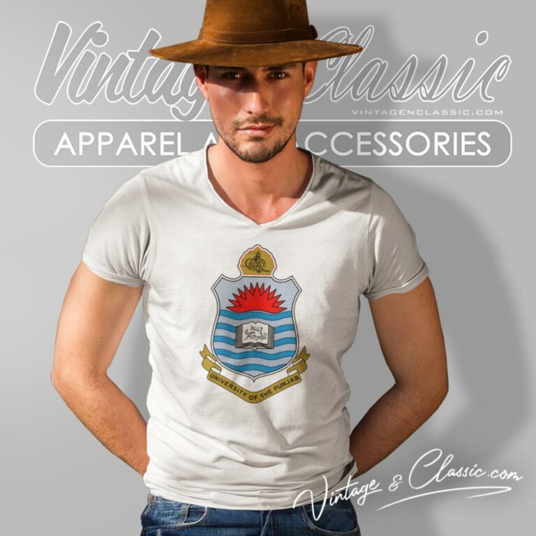 University Of The Punjab V Neck TShirt University Of The Punjab V Neck TShirt
