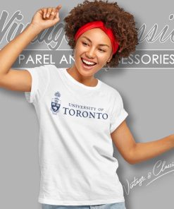 University Of Toronto Logo Shirt 6 University Of Toronto Logo Women TShirt