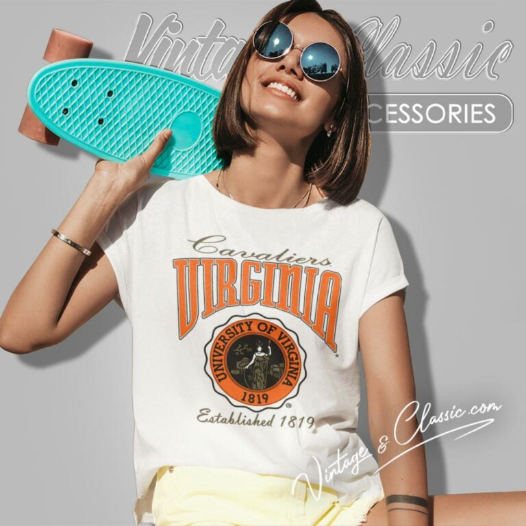 University Of Virginia Cavaliers Women T Shirt University Of Virginia Cavaliers Women T Shirt