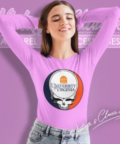 University Of Virginia Grateful Dead Steal Your Face Long Sleeve Tee
