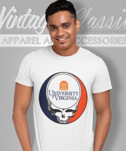University Of Virginia Grateful Dead Steal Your Face T Shirt