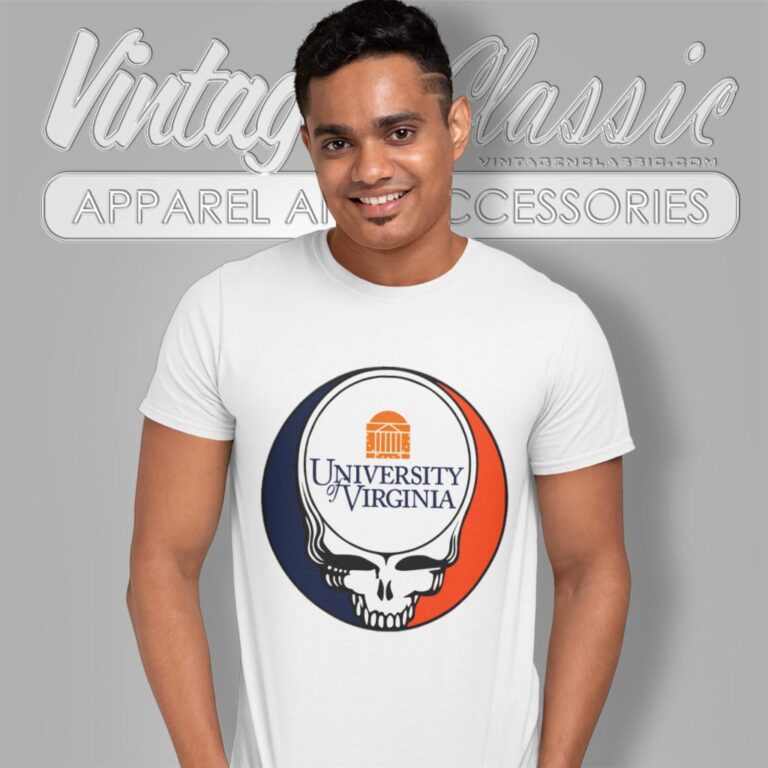 University Of Virginia Grateful Dead Steal Your Face T Shirt University Of Virginia Grateful Dead Steal Your Face T Shirt