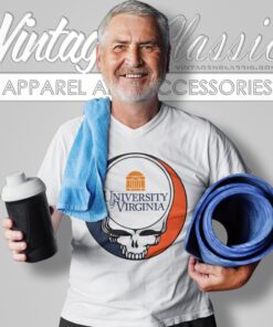 University Of Virginia Grateful Dead Steal Your Face V Neck TShirt