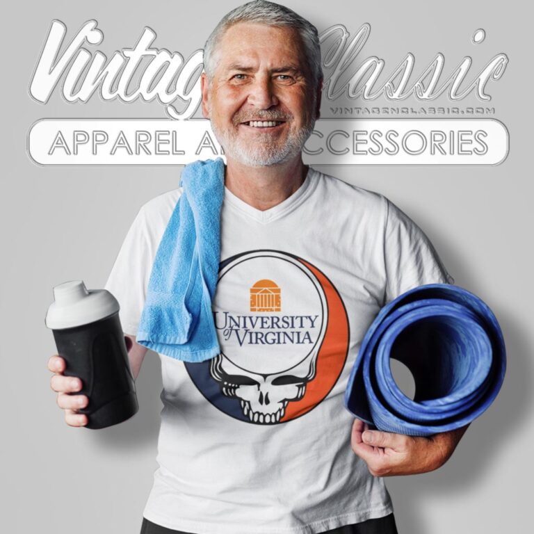 University Of Virginia Grateful Dead Steal Your Face V Neck TShirt University Of Virginia Grateful Dead Steal Your Face V Neck TShirt