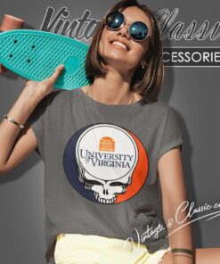University Of Virginia Grateful Dead Steal Your Face Women T Shirt