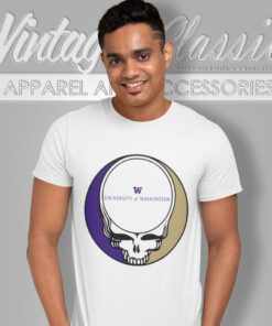 University Of Washington Grateful Dead Steal Your Face T Shirt