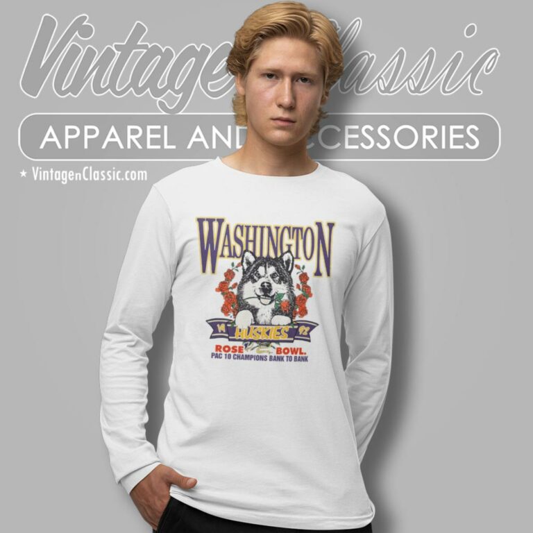 University Of Washington Huskies Rose Bowl Long Sleeve Tee University Of Washington Huskies Rose Bowl Long Sleeve Tee