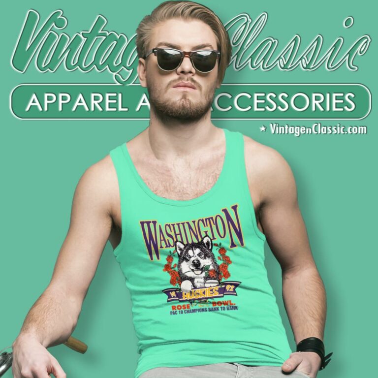 University Of Washington Huskies Rose Bowl Tank Top Racerback University Of Washington Huskies Rose Bowl Tank Top Racerback