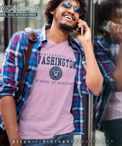 University Of Washington Shirt School Of Medicine V Neck TShirt