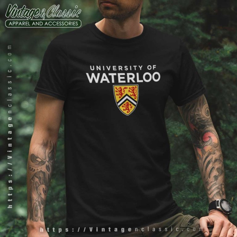 University Of Waterloo T Shirt University Of Waterloo T Shirt